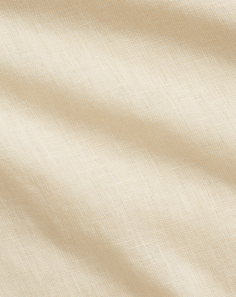 Camisa de linho slim fit