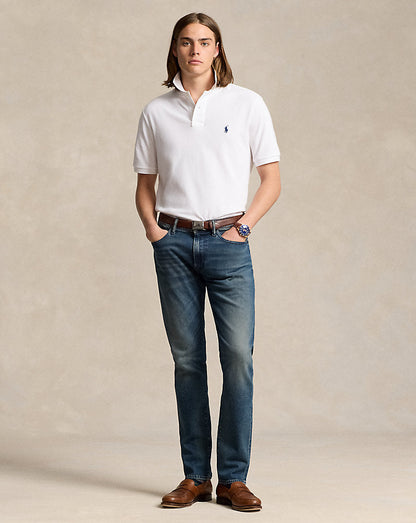 A icônica camisa polo de malha