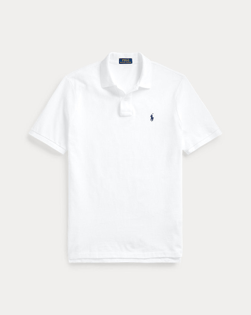 A icônica camisa polo de malha