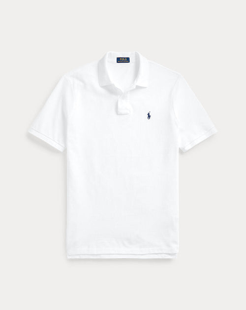 A icônica camisa polo de malha