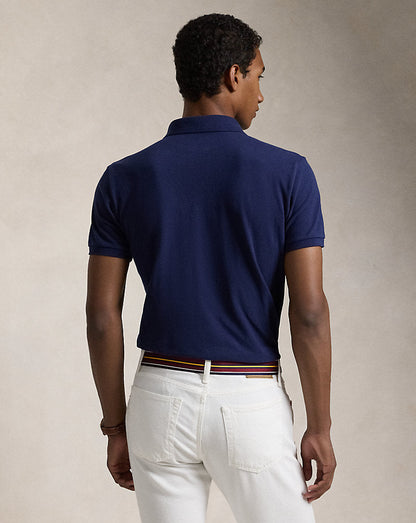 Custom Slim Fit Mesh Polo