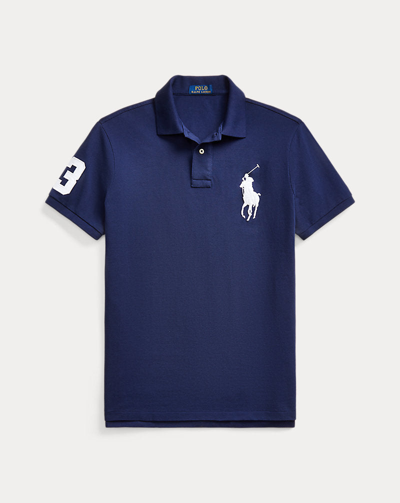 Custom Slim Fit Mesh Polo