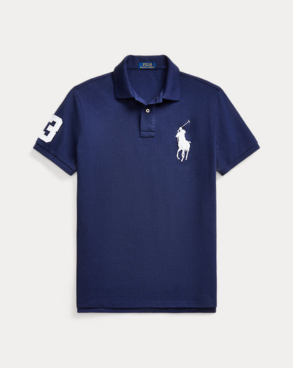 Custom Slim Fit Mesh Polo