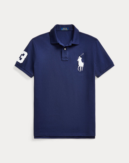 Custom Slim Fit Mesh Polo