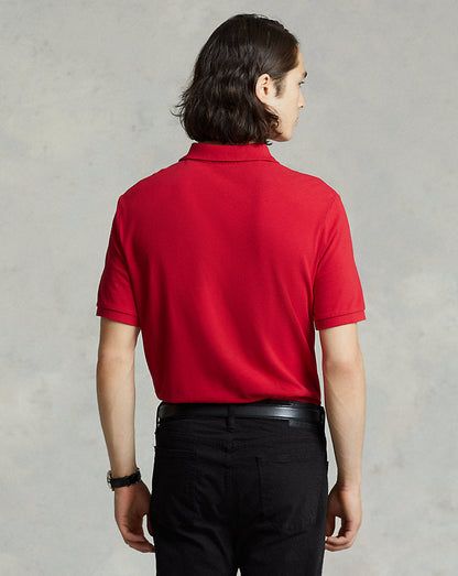 Slim Fit Mesh Polo Shirt
