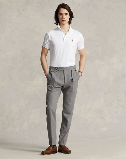 Camisa polo slim fit e toque suave