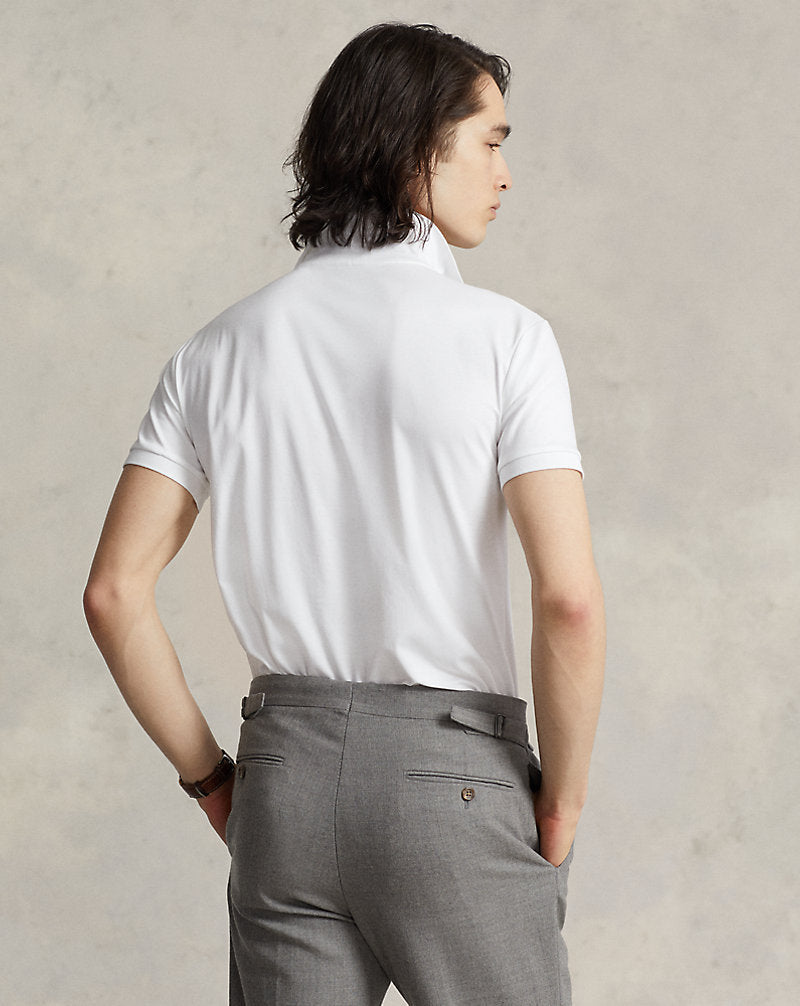 Camisa polo slim fit e toque suave