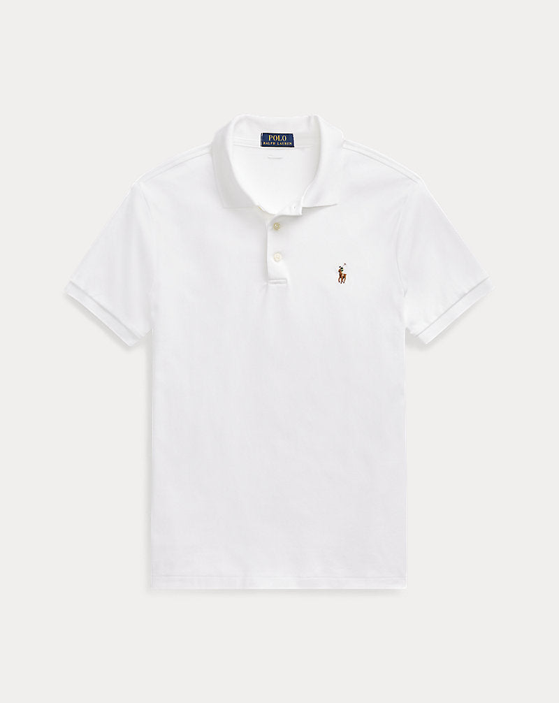 Camisa polo slim fit e toque suave