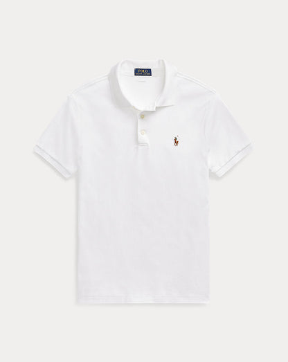 Camisa polo slim fit e toque suave