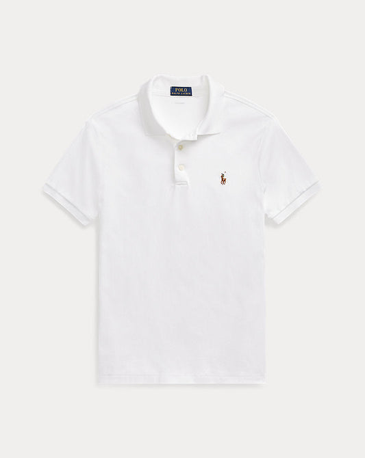 Camisa polo slim fit e toque suave
