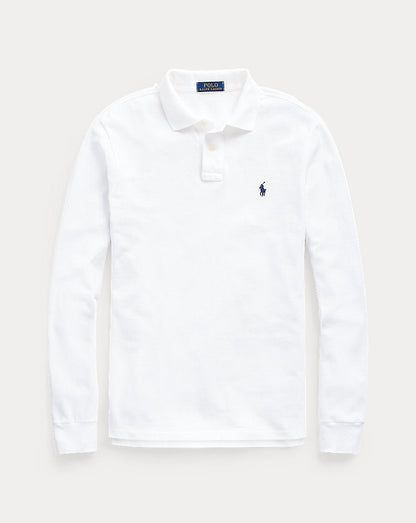 Camisa polo de malha slim fit personalizada