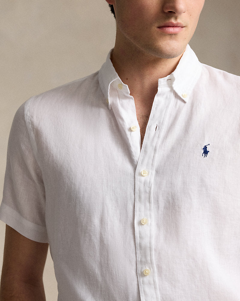 Camisa de linho com ajuste personalizado