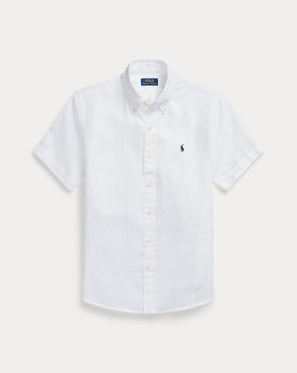 Camisa de linho com ajuste personalizado