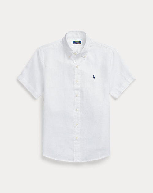 Camisa de linho com ajuste personalizado