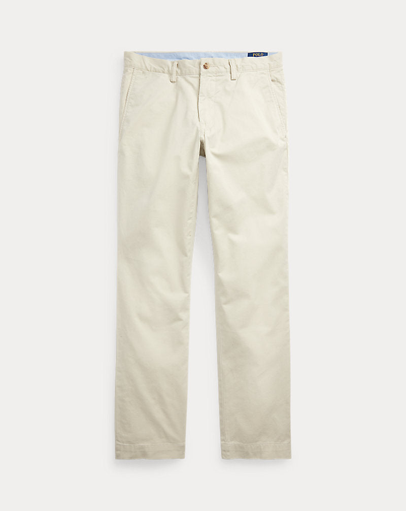 Calça de sarja elástica slim fit