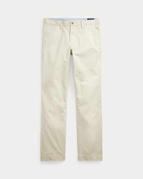 Calça de sarja elástica slim fit