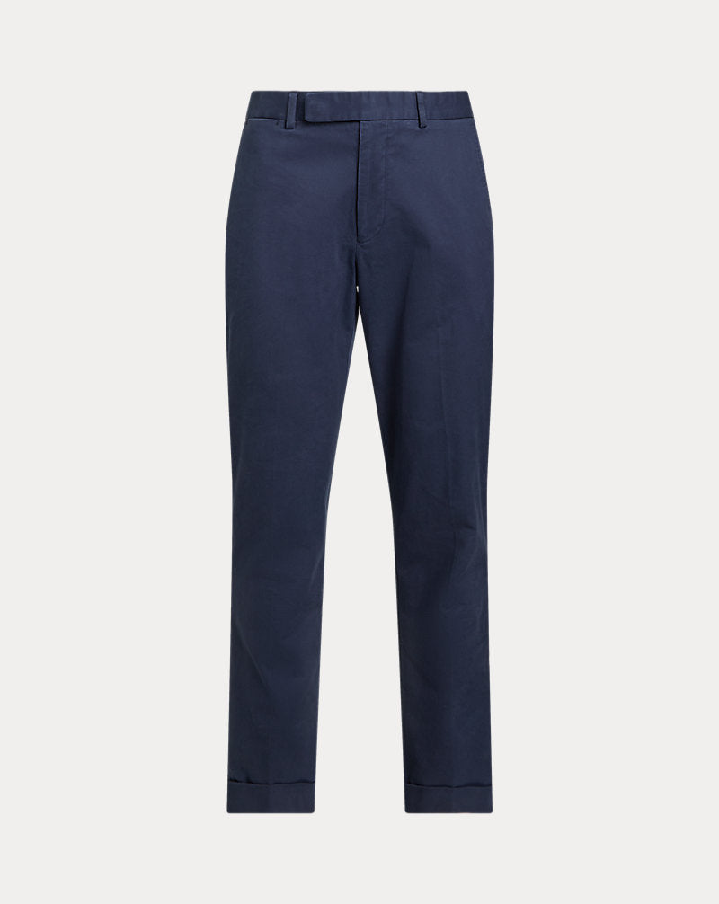 Calça de terno chino elástica