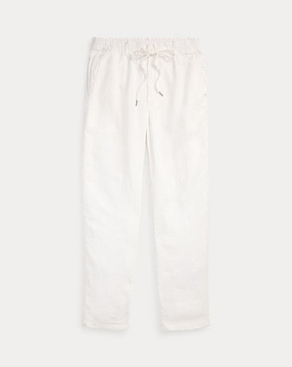 Calça de linho Lateef Slim Tapered Fit