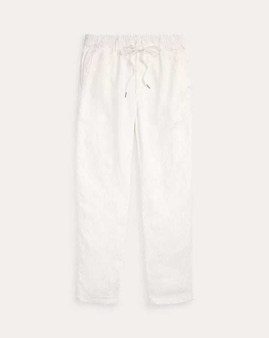 Calça de linho Lateef Slim Tapered Fit