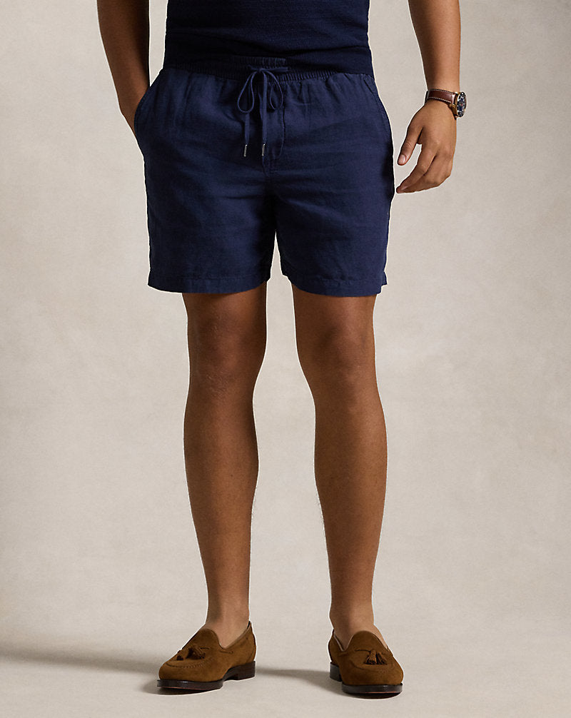 Polo Prepster de linho curto