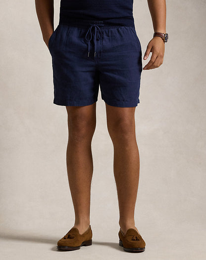 Polo Prepster de linho curto