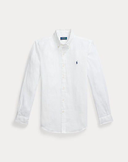 Camisa de linho com ajuste personalizado