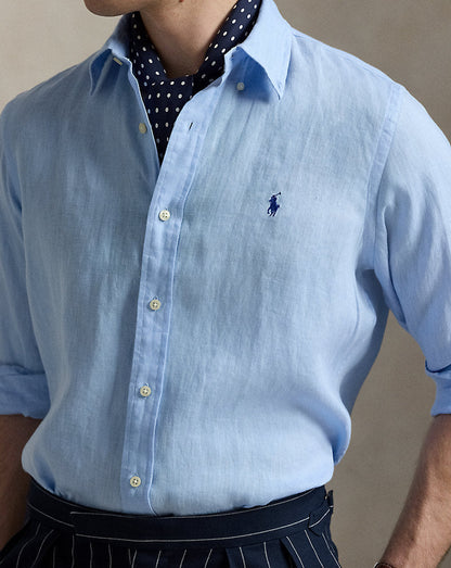 Camisa de linho com ajuste personalizado