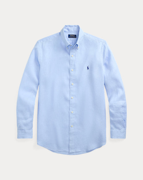 Camisa de linho com ajuste personalizado