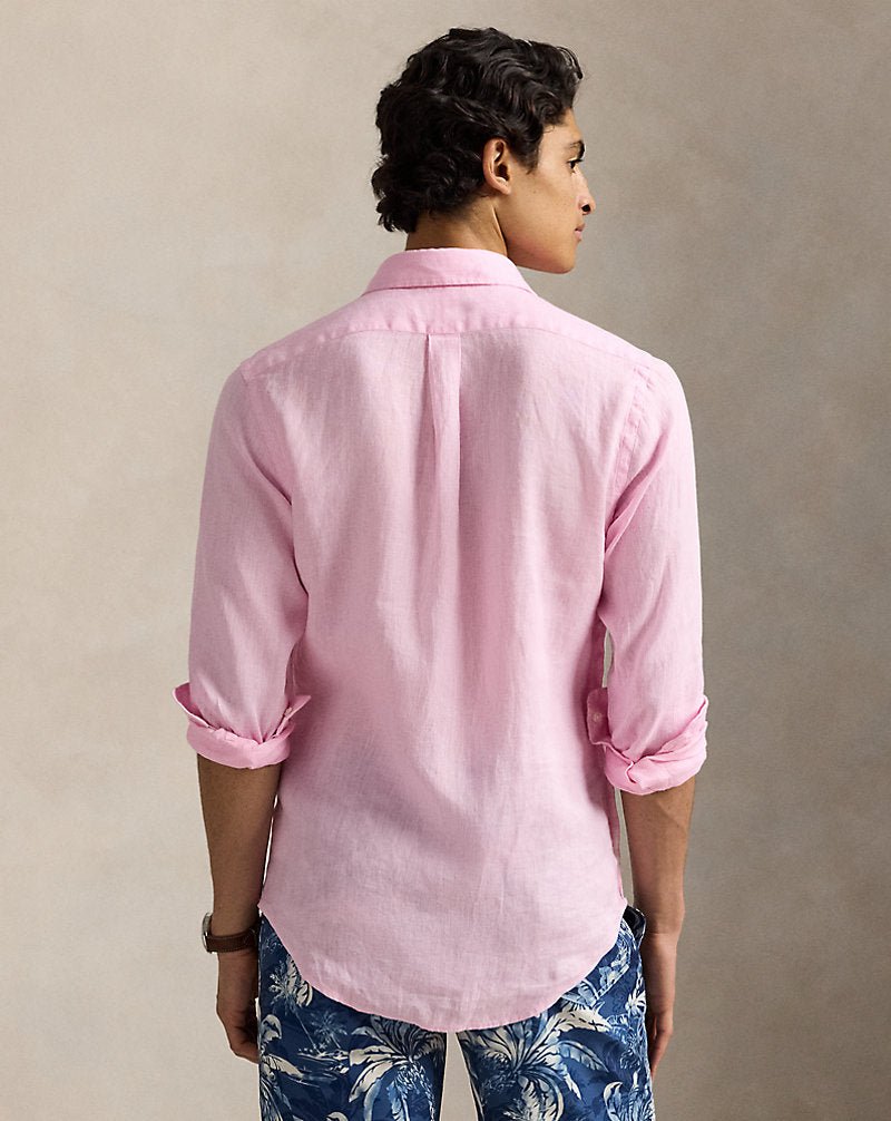 Camisa de linho com ajuste personalizado