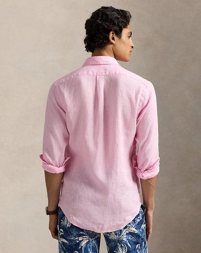 Camisa de linho com ajuste personalizado