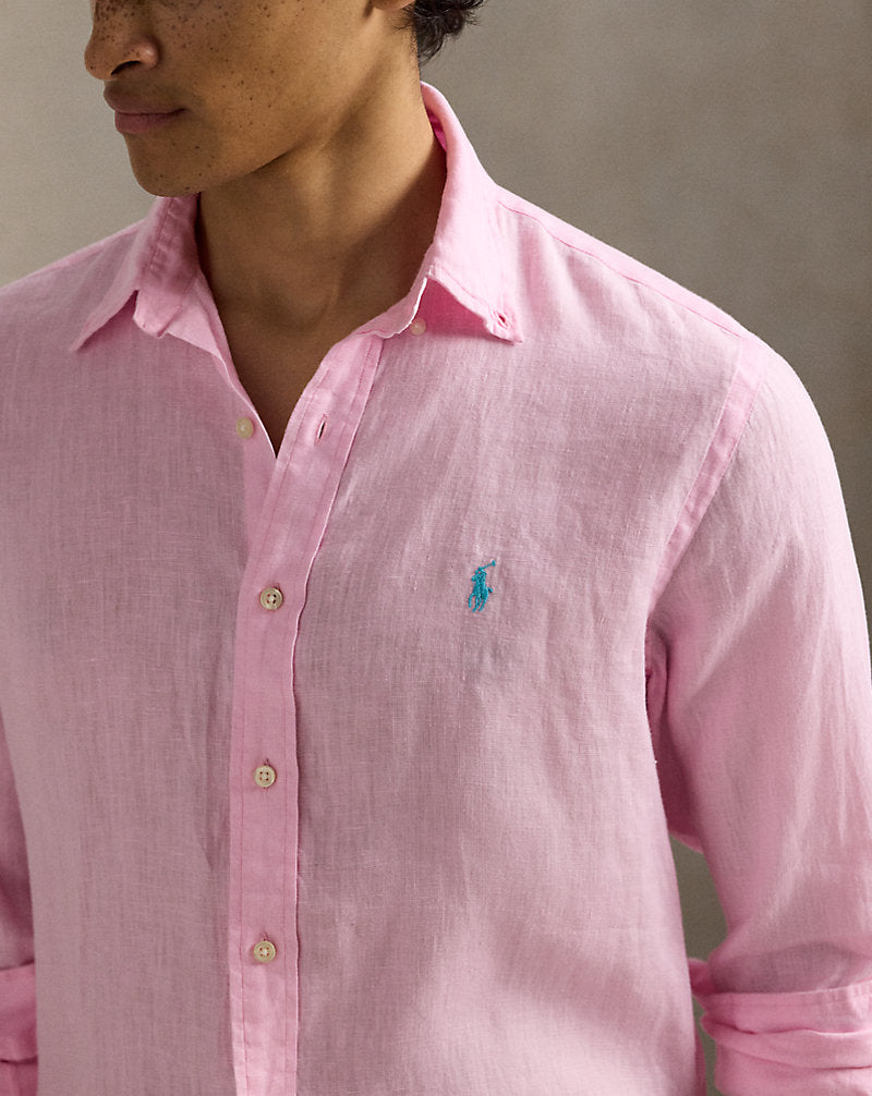 Camisa de linho com ajuste personalizado