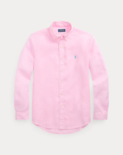 Camisa de linho com ajuste personalizado