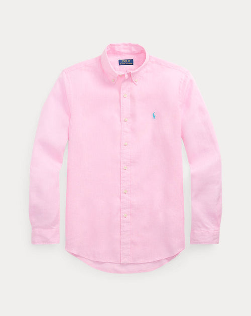 Camisa de linho com ajuste personalizado