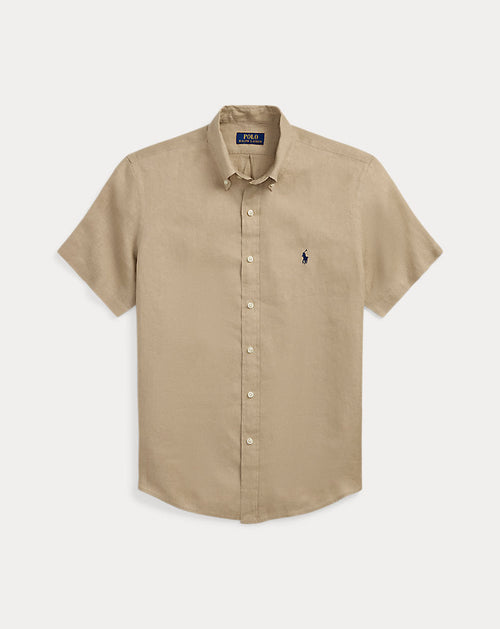 Camisa de linho com ajuste personalizado