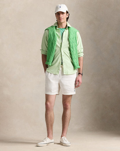 Camisa Oxford personalizada com tingimento mineral