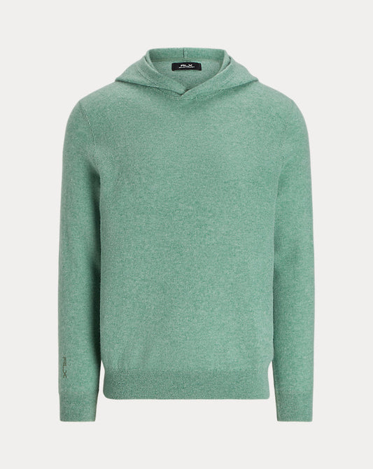 Suéter com capuz de cashmere lavável