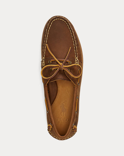 Sapato náutico de couro Merton